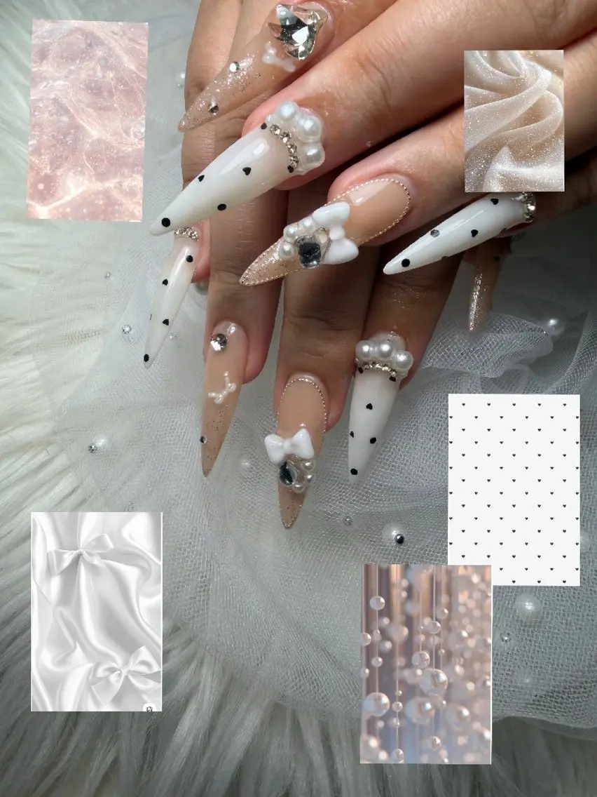 ネイル ドット マグネットネイル ハンドネイル 心斎橋　Nail SIRANGANAのネイルデザイン