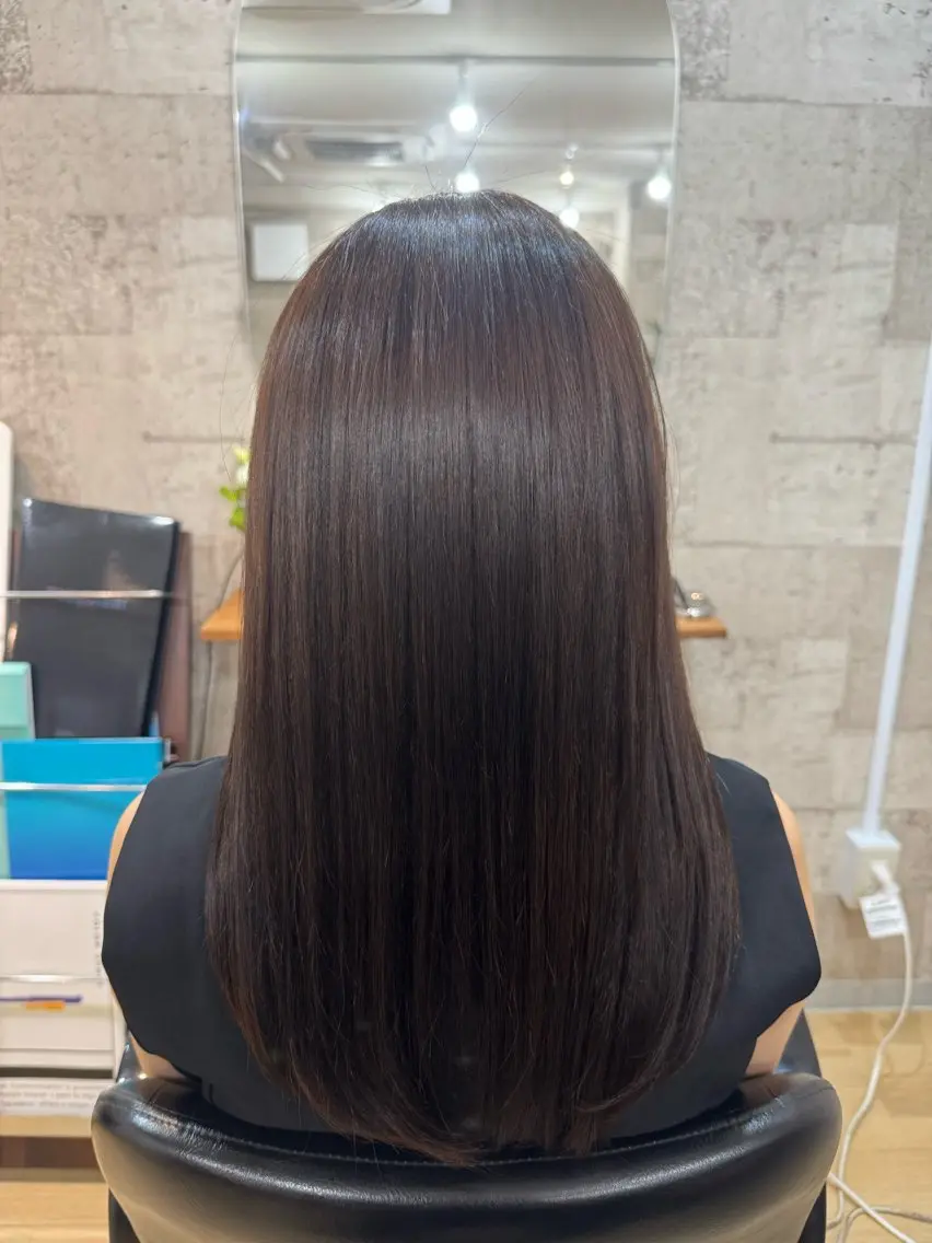 ロング カット ヘッドスパ Garden 浅草蔵前のヘアスタイル