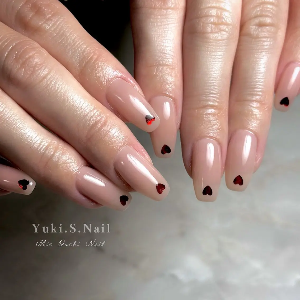 ロング ハンドネイル Yuki S.Nailのネイルデザイン
