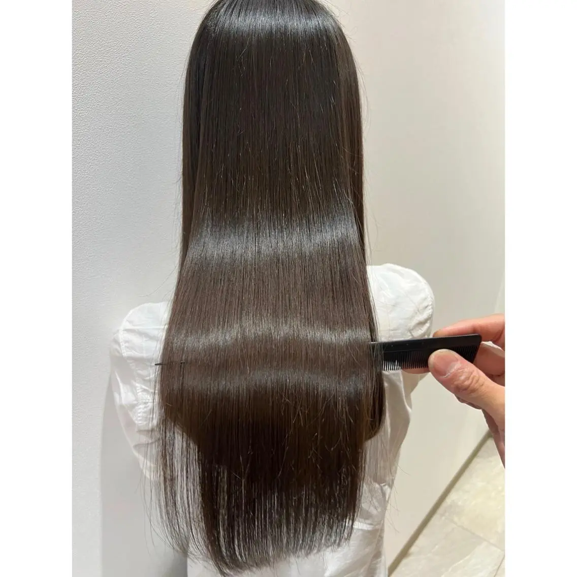 ロング パーマ 縮毛矯正 トリートメント 🥀縮毛矯正🥀 川﨑和希のヘアスタイル