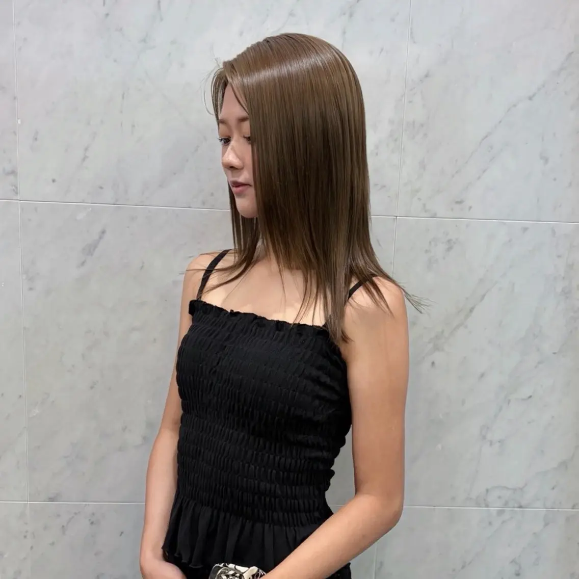 ミディアム カット ヘアカラー 💞 rami💞のヘアスタイル