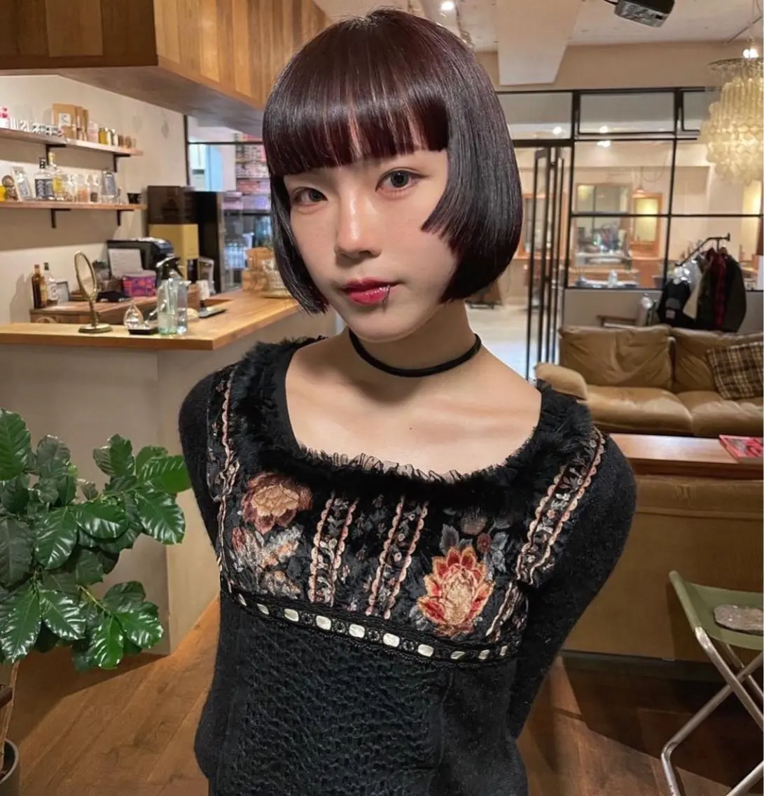ショート カラー ファッションに 溶け込むstyleのヘアスタイル