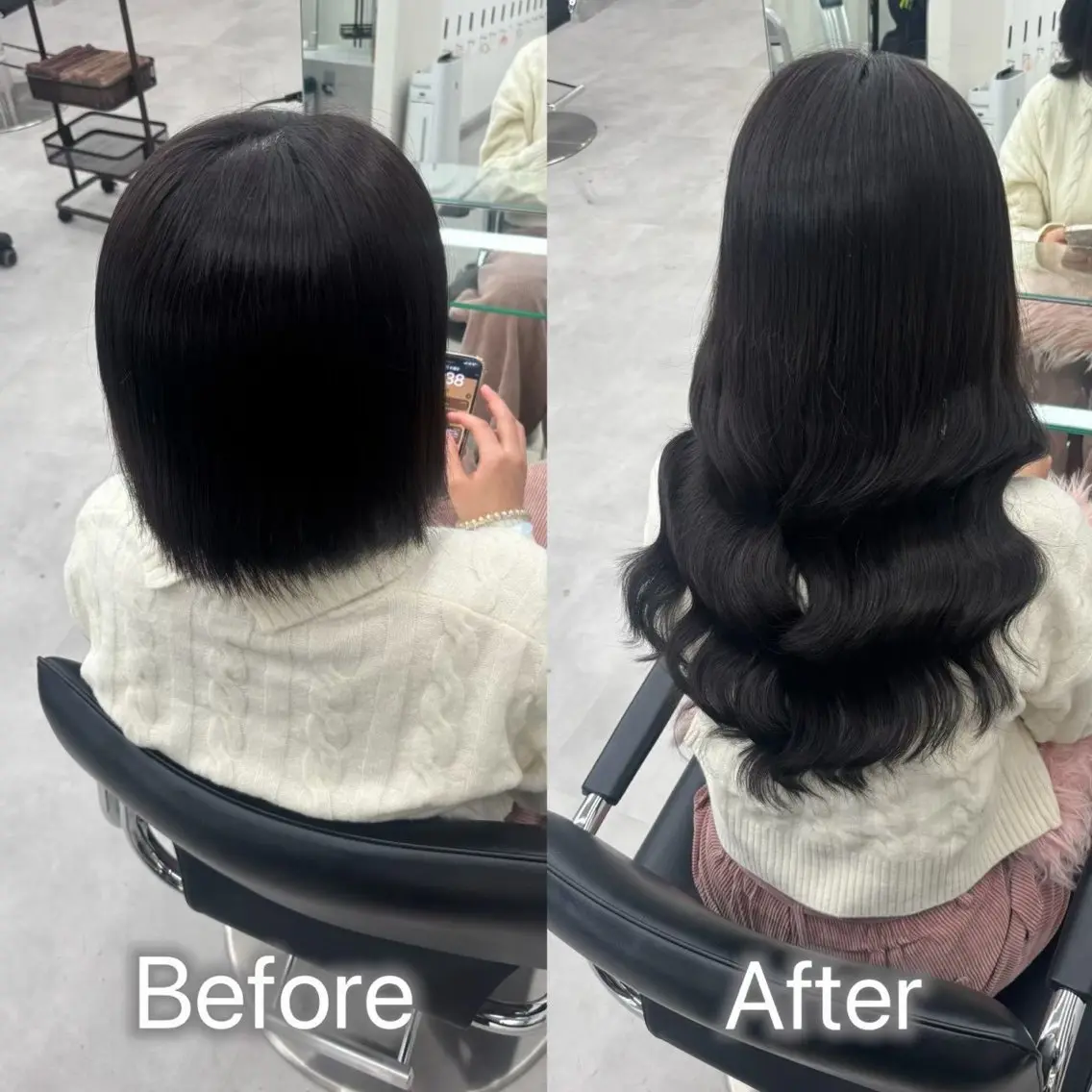 ロング エクステ エクステ|カラー| Futaba🎀♡のヘアスタイル