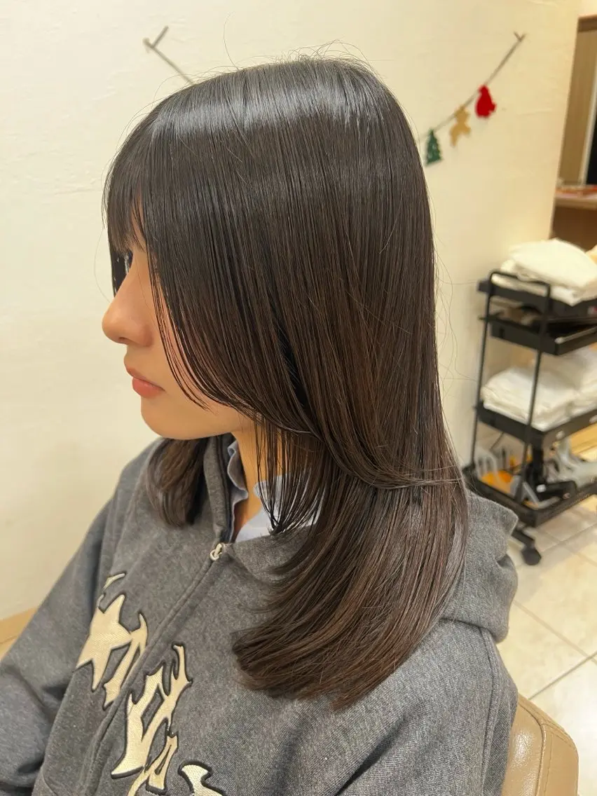 ロング カット レディースモデル募集 秋葉美月🐣のヘアスタイル