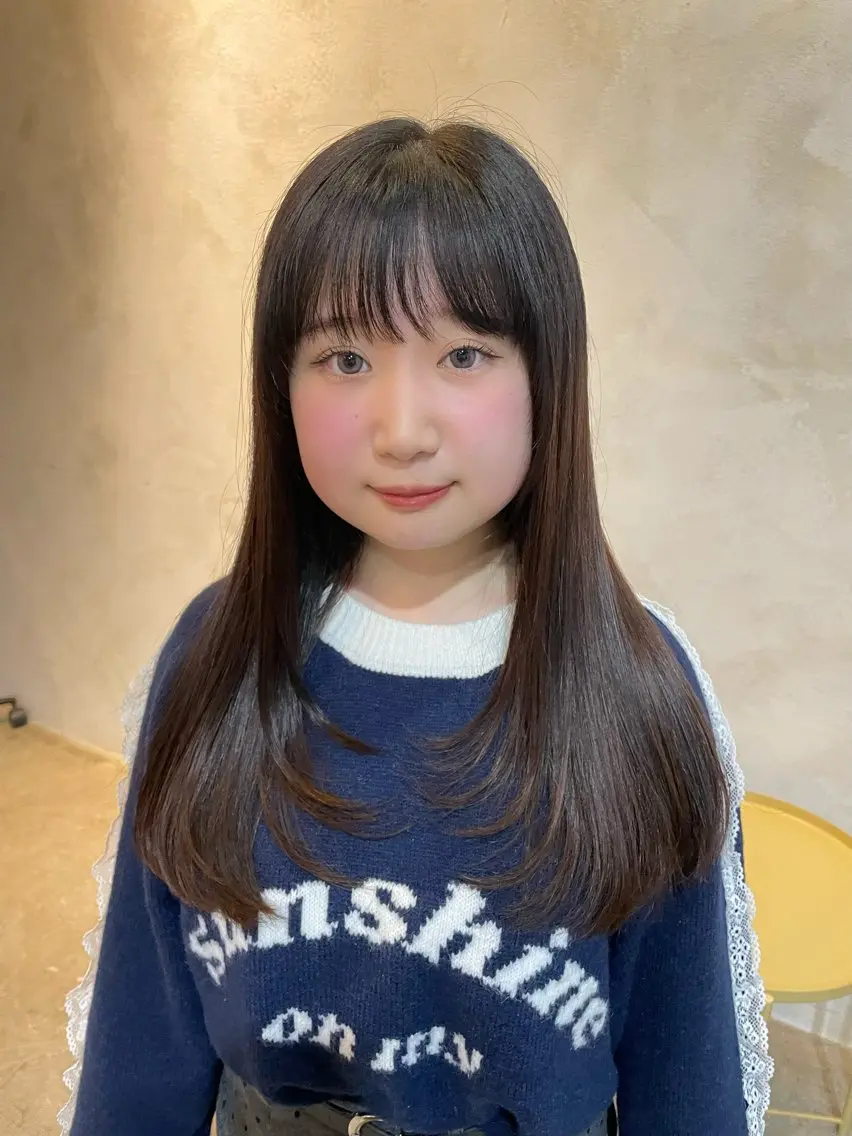 ロング カット ないとう ゆうかのヘアスタイル