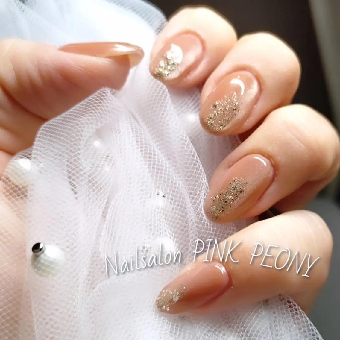 ネイル PINK PEONY AMIのネイルデザイン