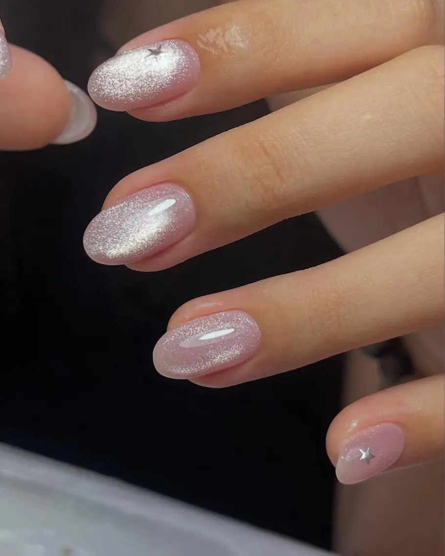 ネイル チークネイル ドット フレンチネイル グラデーション 韓国ネイル ハンドネイル Minette nailrinrinのネイルデザイン