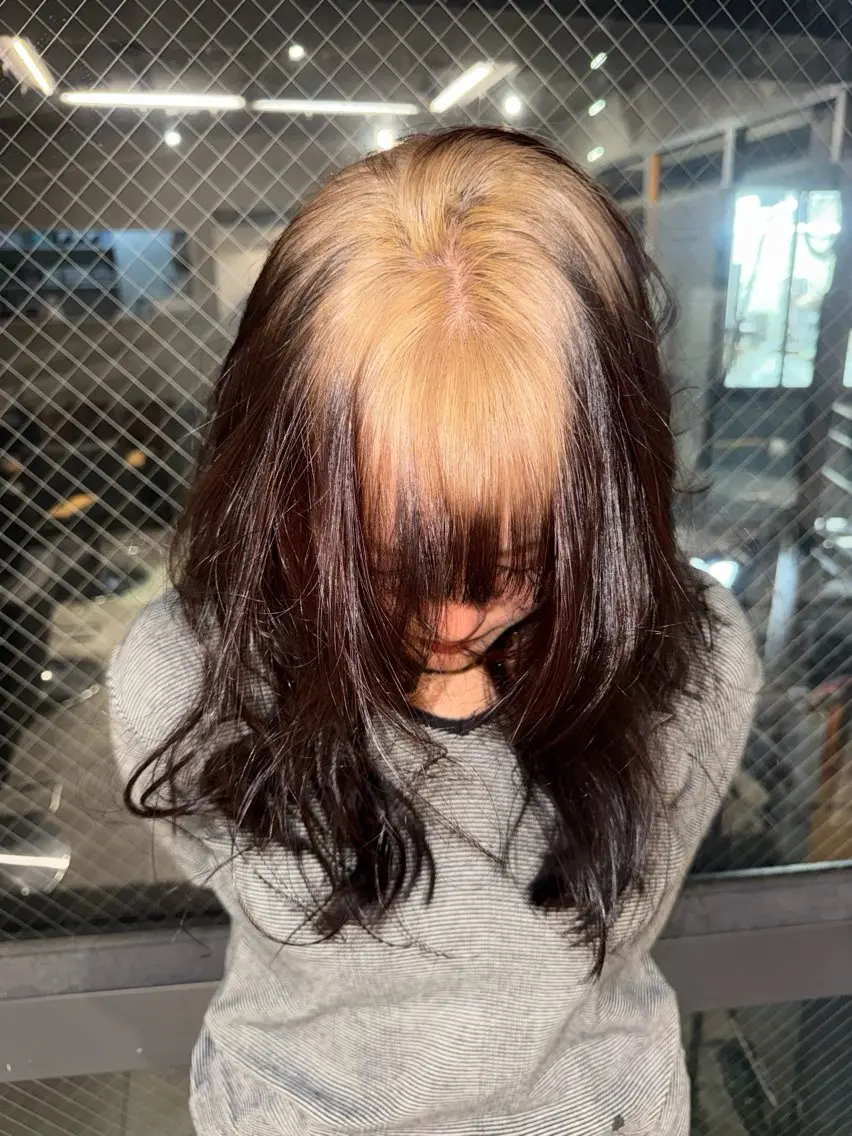 カラー 原宿デザインカラー★ チェウォンのヘアスタイル