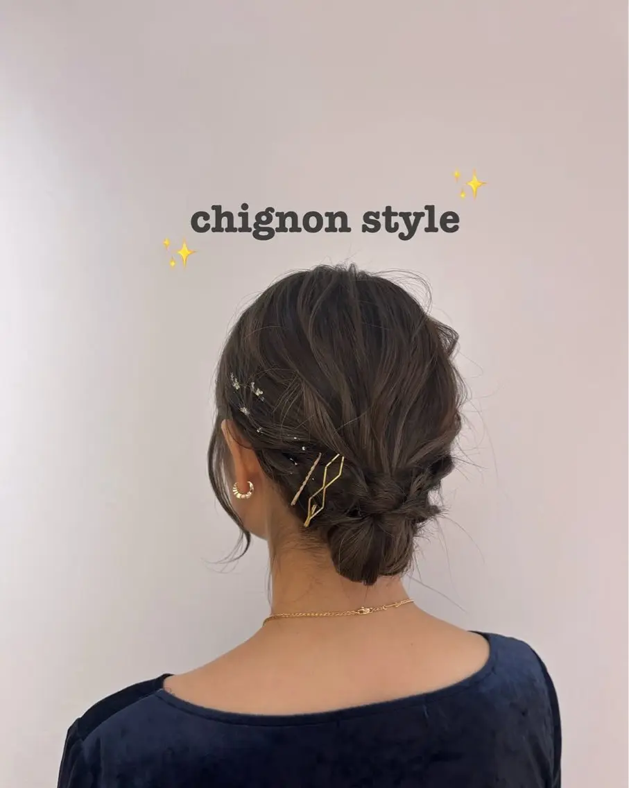 ヘアアレンジ ヘアセット サイトウ アカネのヘアスタイル