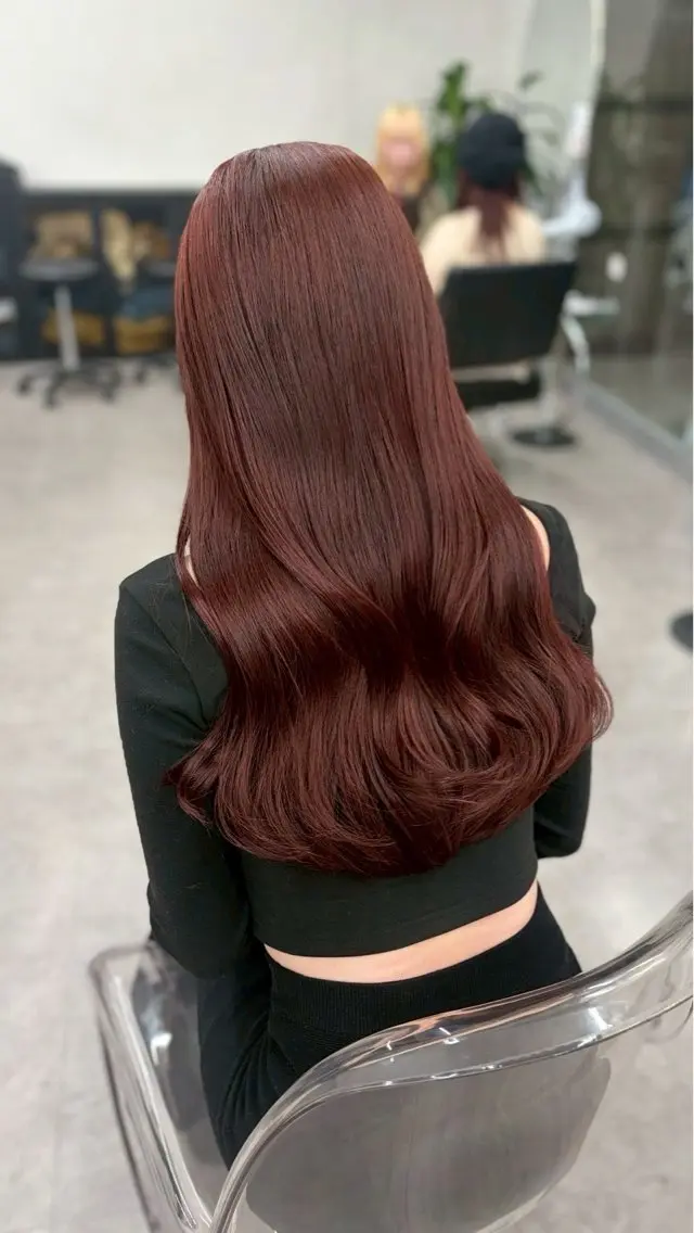 ロング カラー 東頭 さくらのヘアスタイル