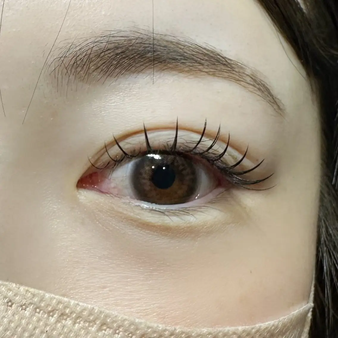 マツエク・マツパ NOA名駅束感まつげ ×眉毛SENA🎀のマツエク・マツパデザイン