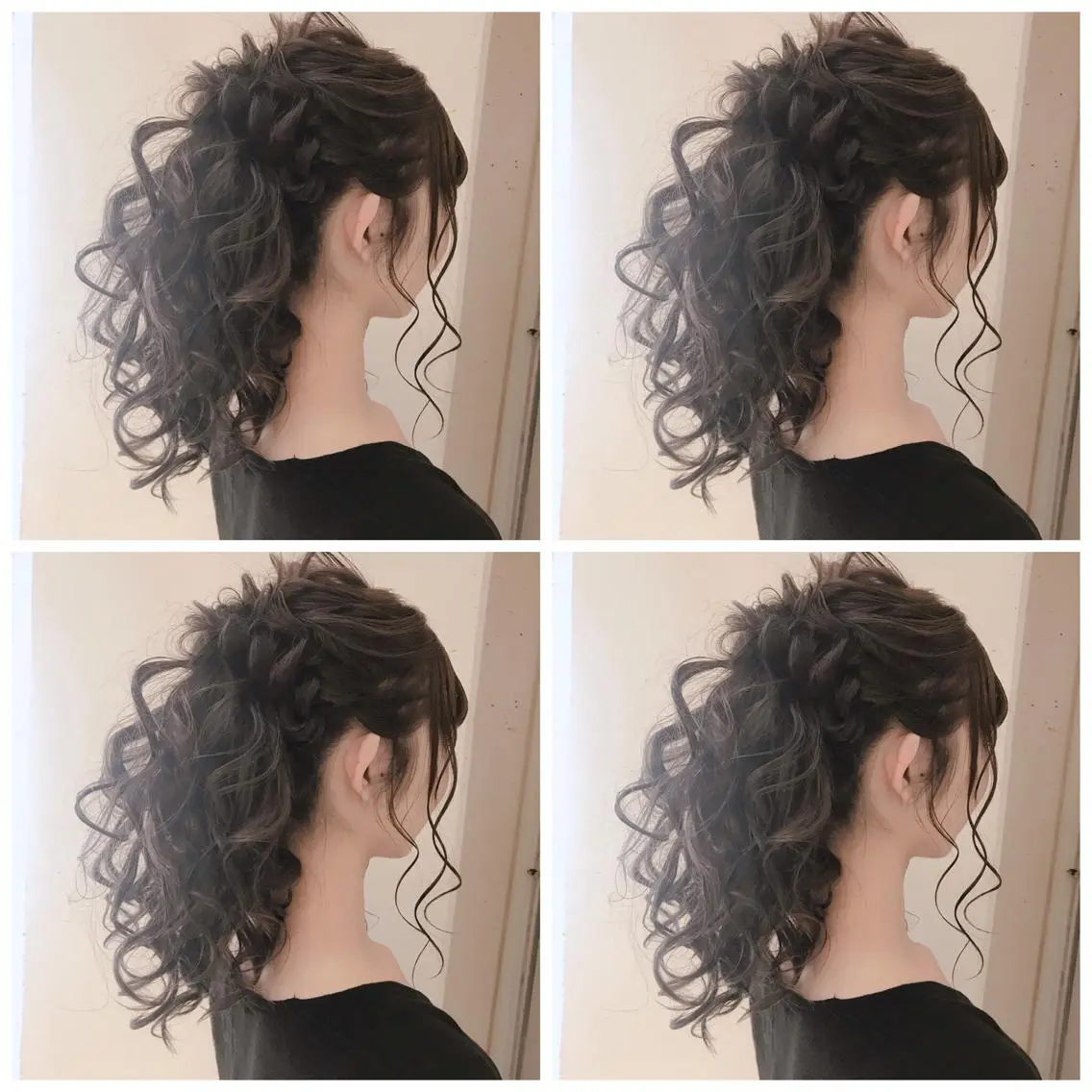 ロング ヘアアレンジ ヘアセット chic.🍋 Kirariのヘアスタイル