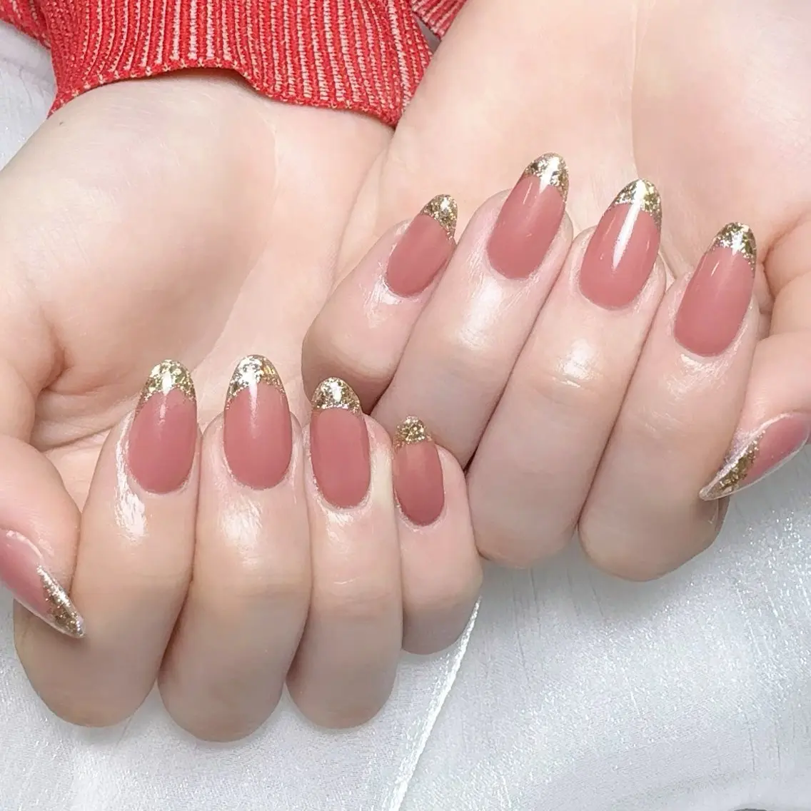 メンズ ネイル メンズ韓国風 アートネイル オーロラネイル ガーリー キラキラネイル ハンドネイル Nail salon 木にいるのネイルデザイン