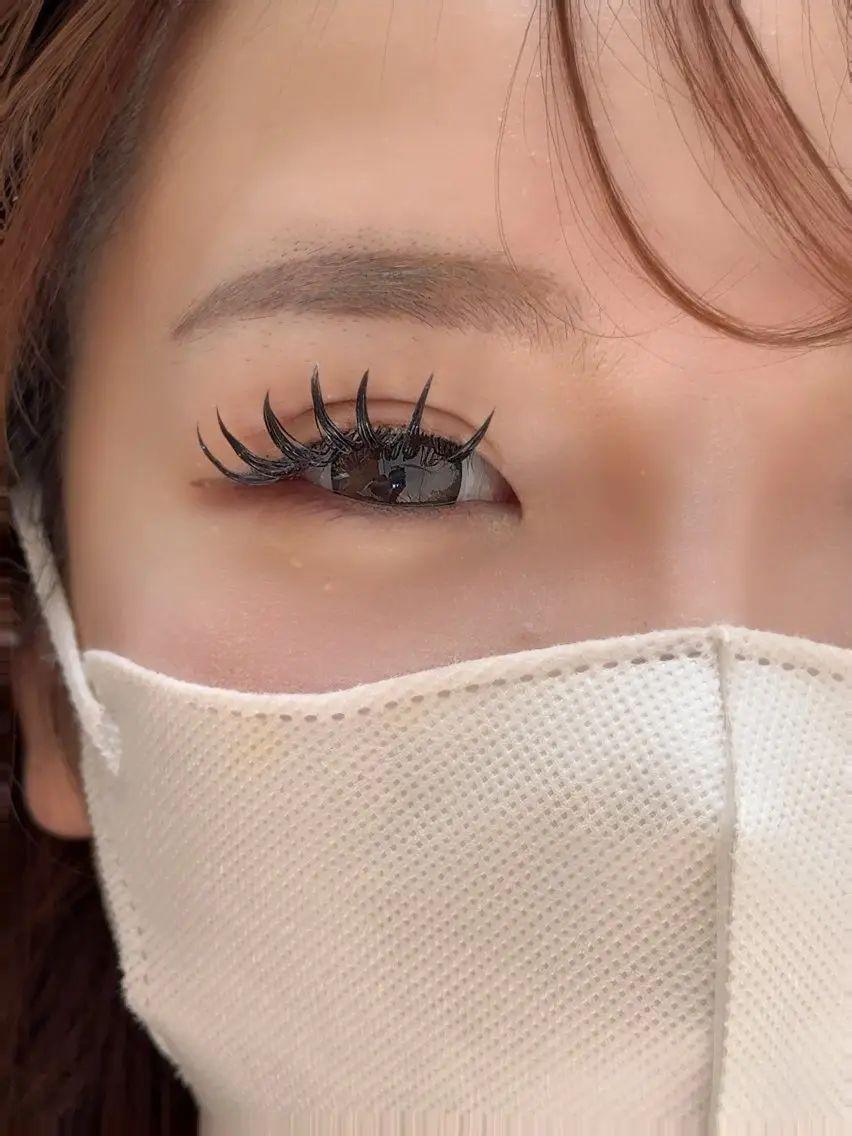 マツエク・マツパ フラットラッシュ 24eyelash 和泉のマツエク・マツパデザイン