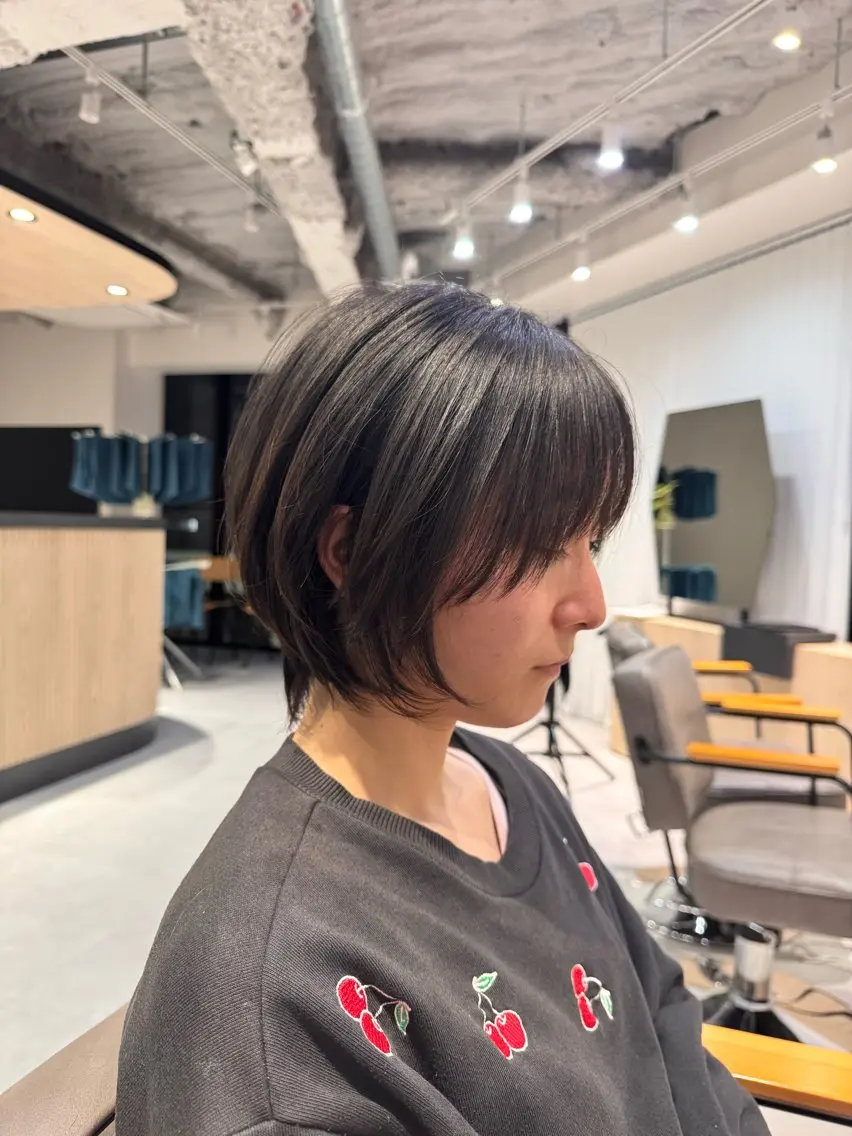 ショート ショートヘア 小顔カット SNSモニター募集！ くせ毛特化/大村のヘアスタイル