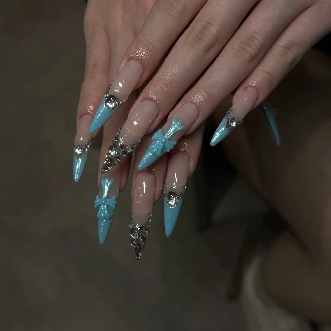 ネイル ロングネイル ハンドネイル IROHA NAIL 北村菜帆のネイルデザイン