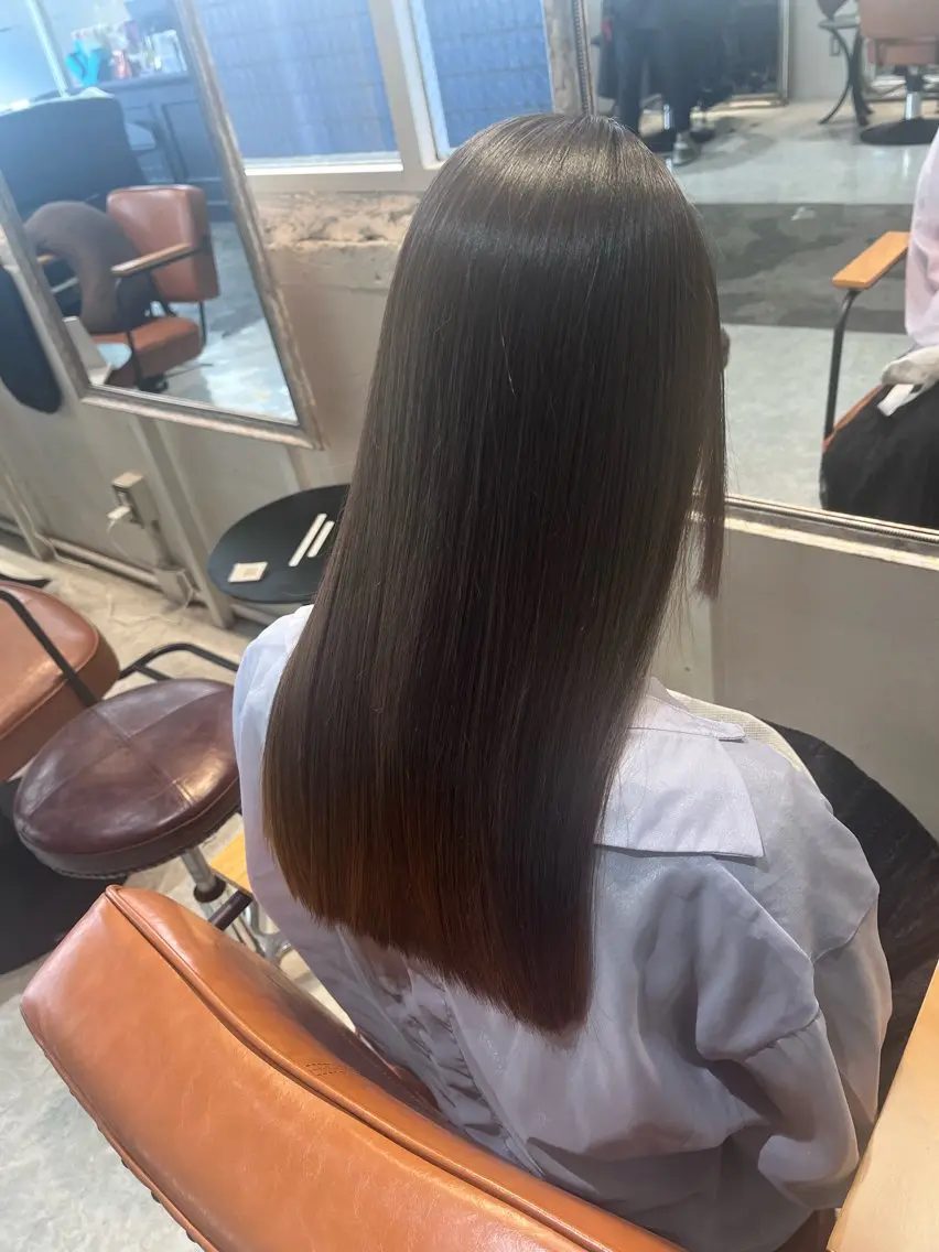 ロング カラー トリートメント パーソナル診断 髪質改善TRのヘアスタイル