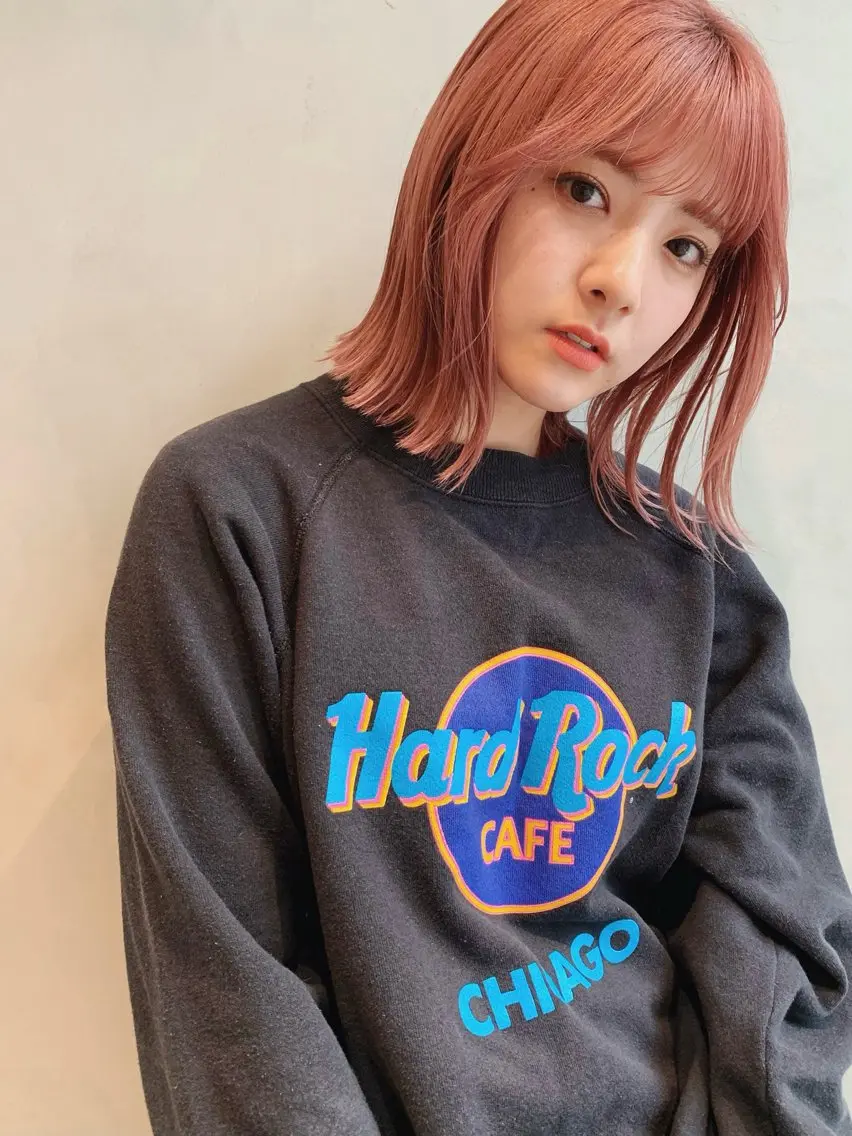 ミディアム カラー EMANON 池袋3rd店のヘアスタイル