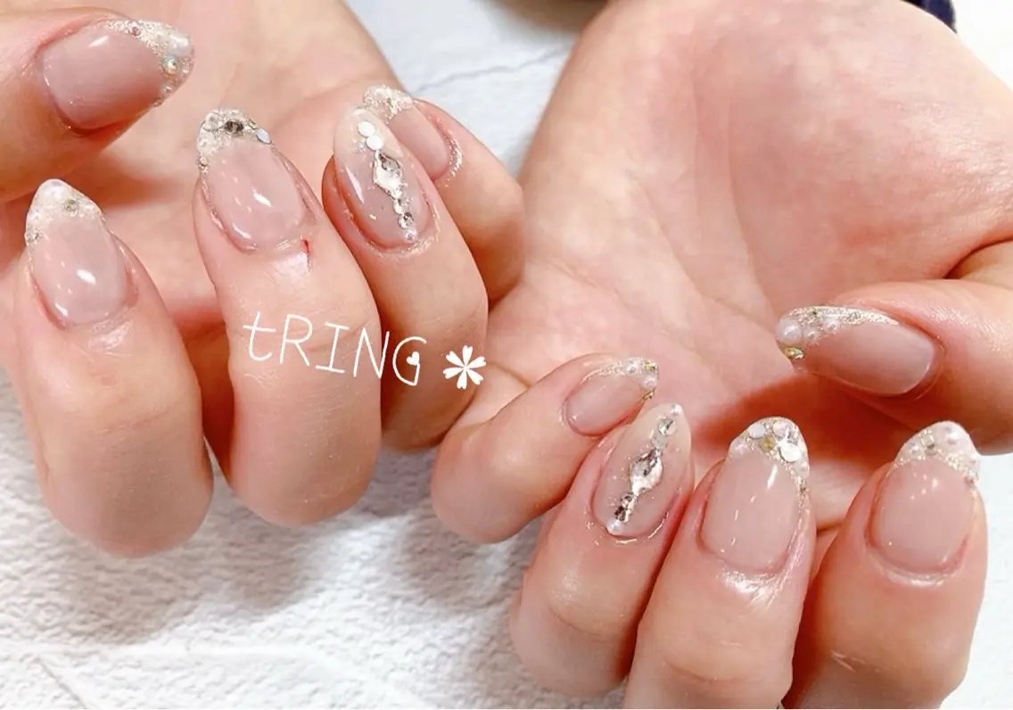ネイル ハンドネイル tRING＊ しいの木台のネイルデザイン