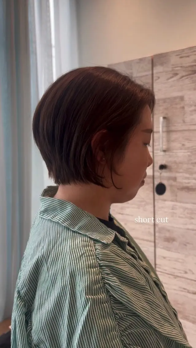 ショート ショートヘア 田中 千尋のヘアスタイル