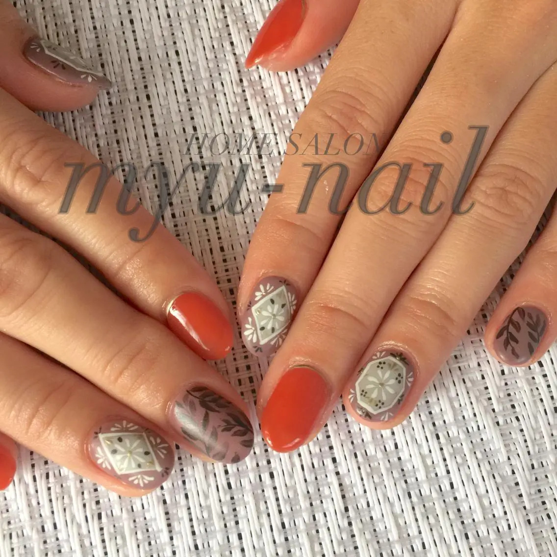 ネイル ハンドネイル ホームサロン myu-nailのネイルデザイン