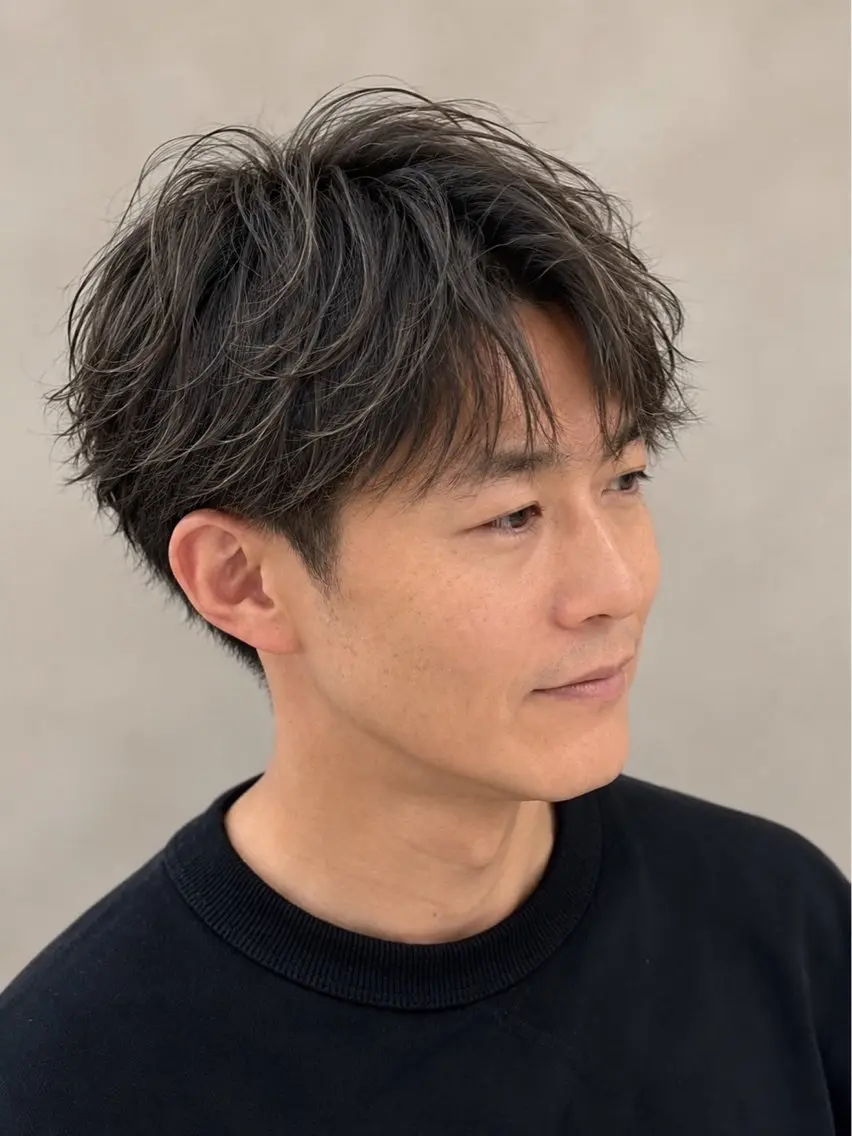 メンズ カット 大久保 藍梨のヘアスタイル