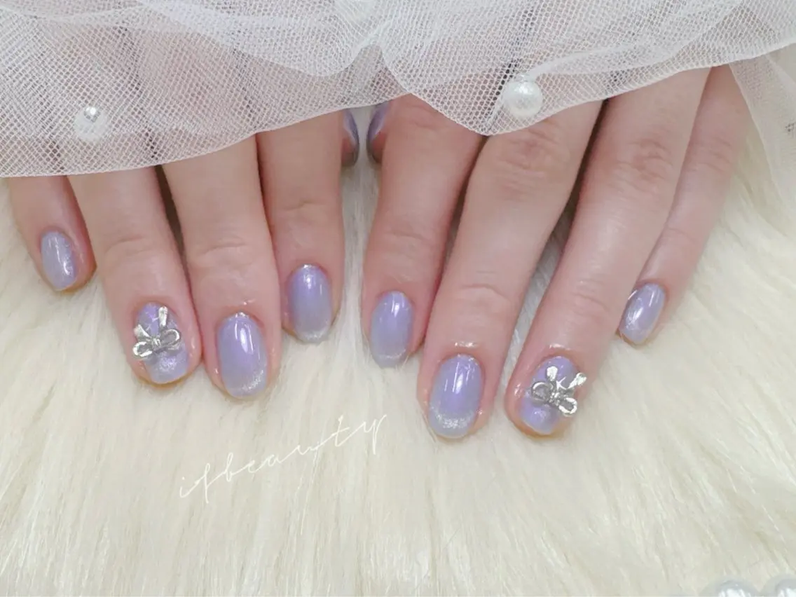 ネイル マグネットネイル ハンドネイル 💓mi.o Nail上野店のネイルデザイン