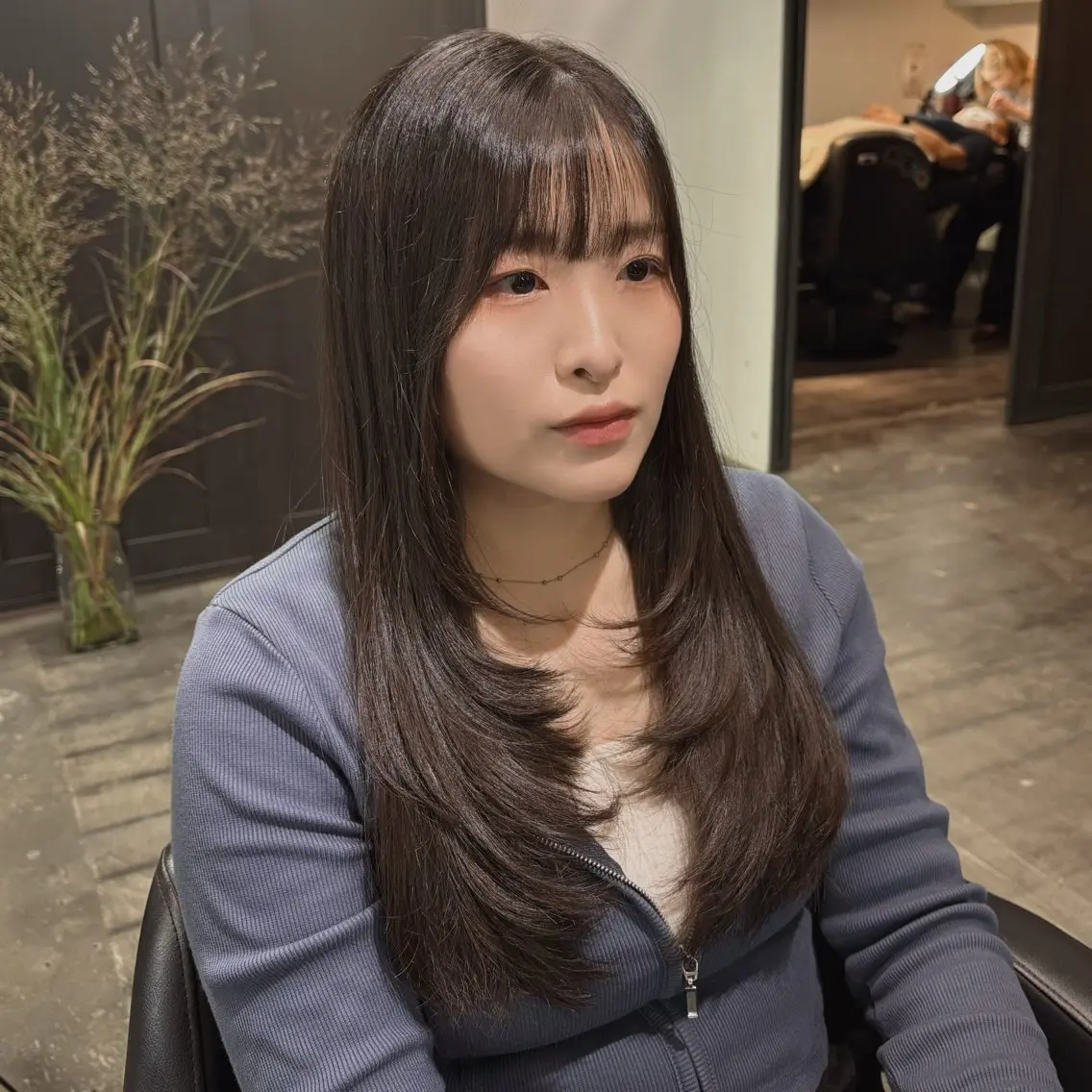 セミロング レイヤーカット カット 透明感カラー /レイヤー🫧ユイカのヘアスタイル
