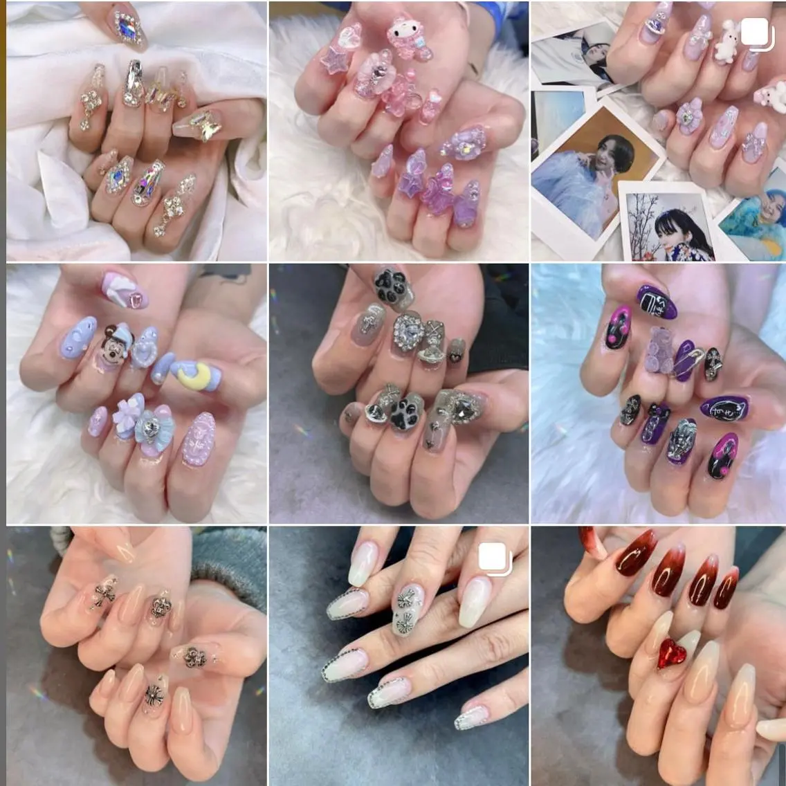 ネイル 渋谷／チップ長さ出し 👑アプレgel-xのネイルデザイン