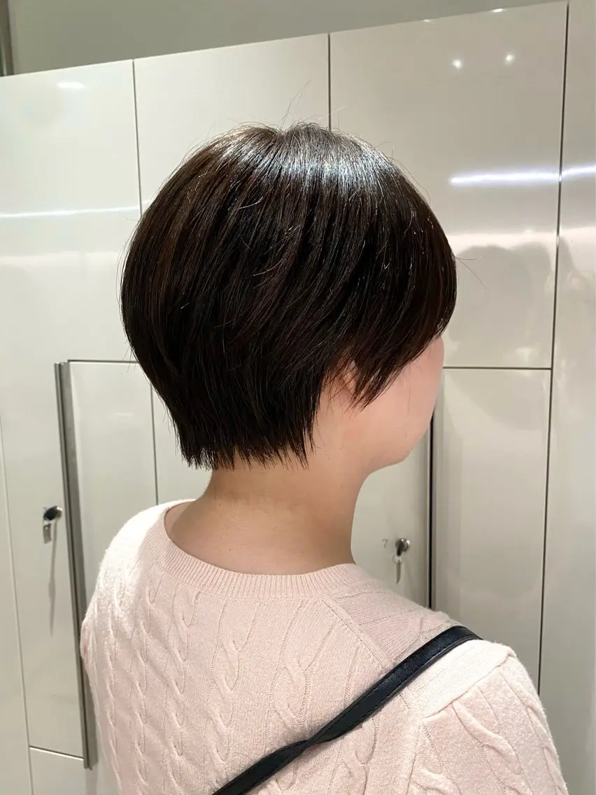 ショート ショートヘア sara/レイヤー /カラー【東日本橋】のヘアスタイル