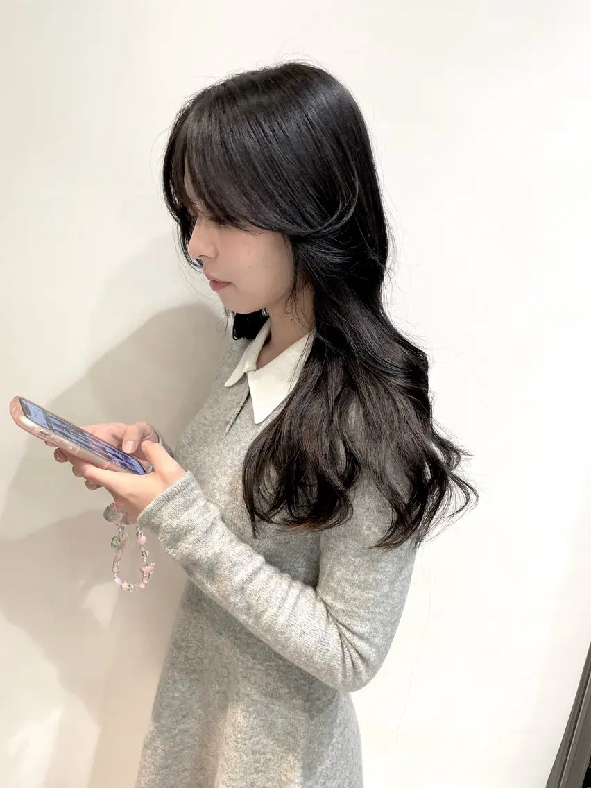 ロング カット ヘアカラー トリートメント ♡大人カワイイ hair♡徳井はやとのヘアスタイル