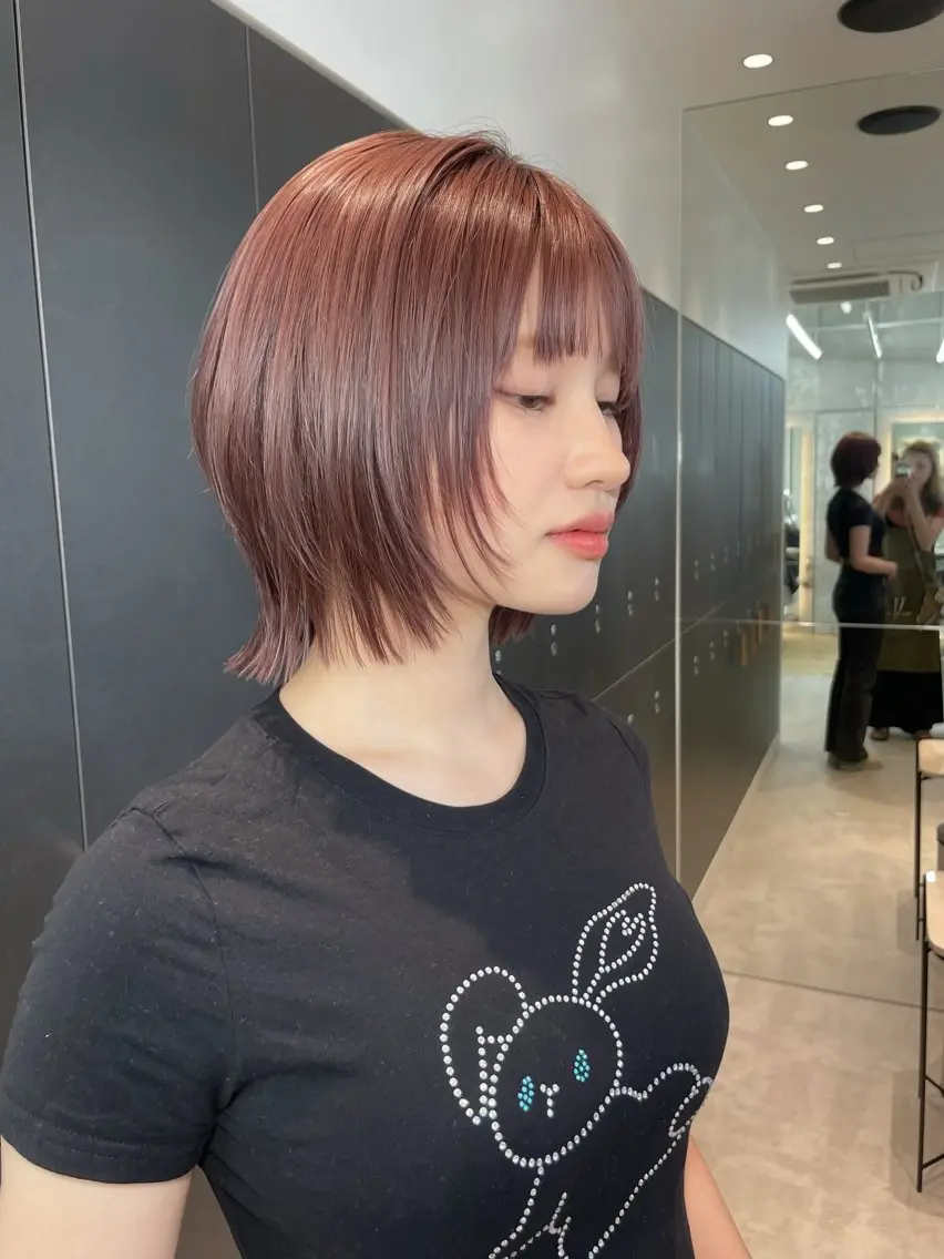 ショート カラー カット ヘアカラー トリートメント ♥️ブリーチ/ボブ/ レイヤー♥️maiのヘアスタイル