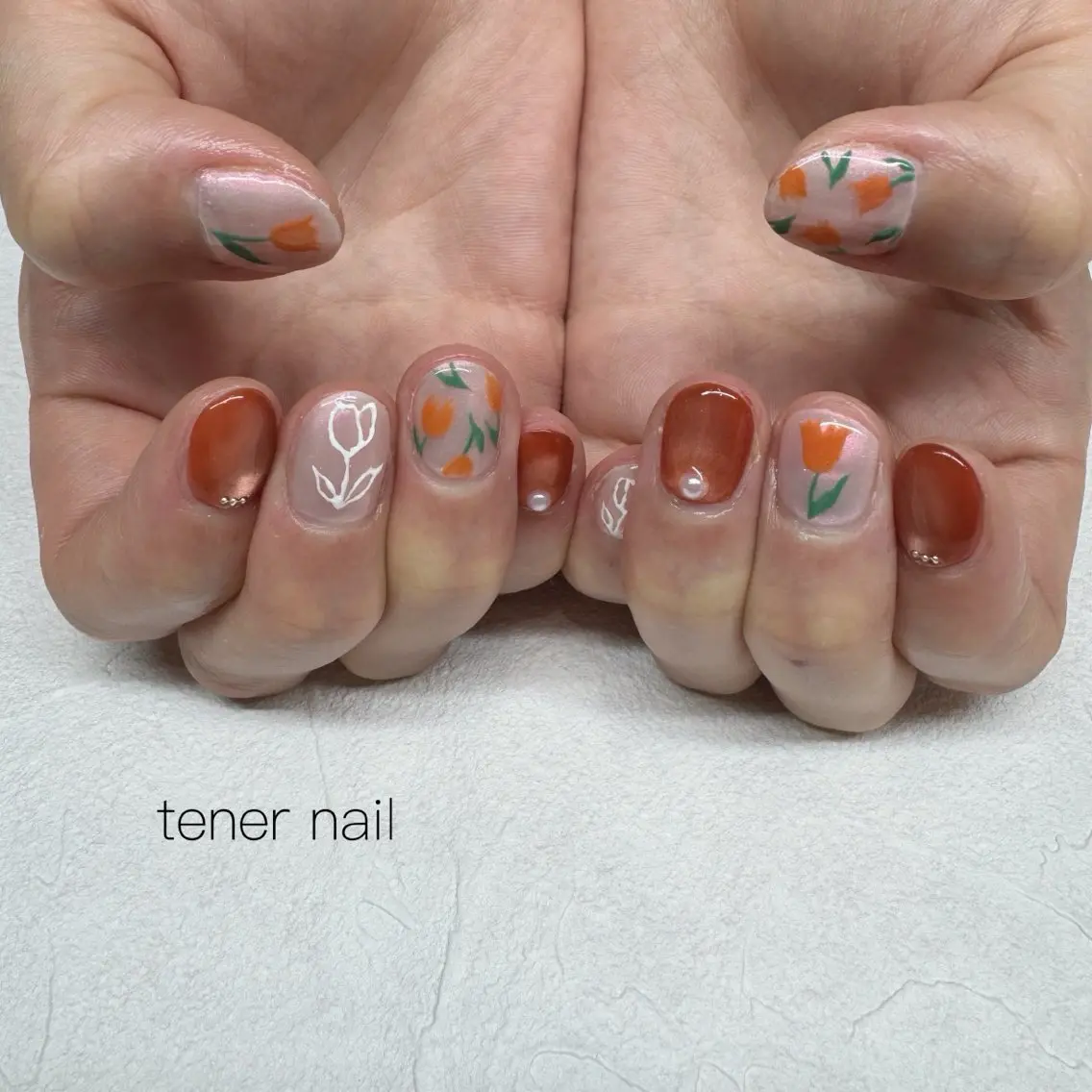 ネイル ハンドネイル テネルネイル tener nailのネイルデザイン