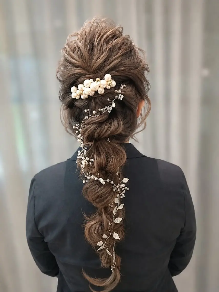 ヘアアレンジ ヘアセット ARVELAhair essenceのヘアスタイル