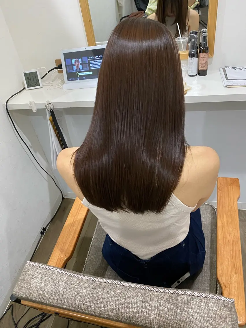 カラー カット ヘアカラー 縮毛矯正 髪質改善サロン 梅田/ヨナミネのヘアスタイル