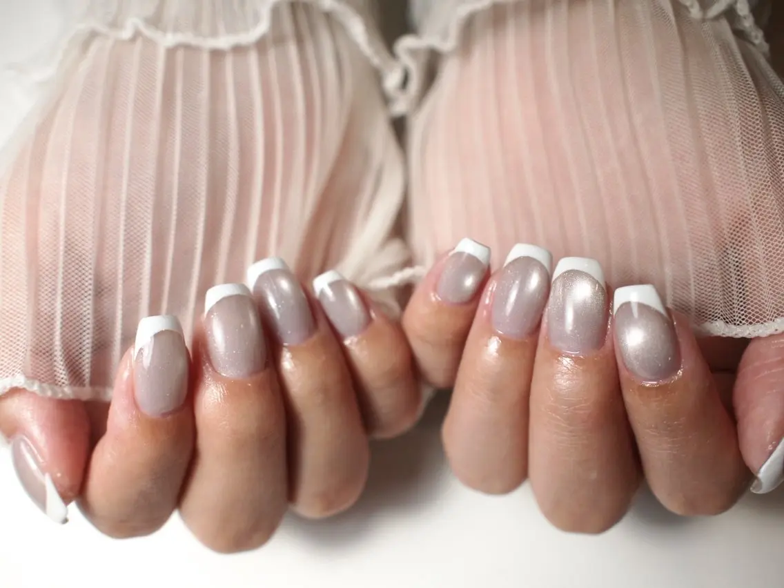 ネイル フレンチネイル マグネットネイル ハンドネイル 【ORGAN】 nailのネイルデザイン