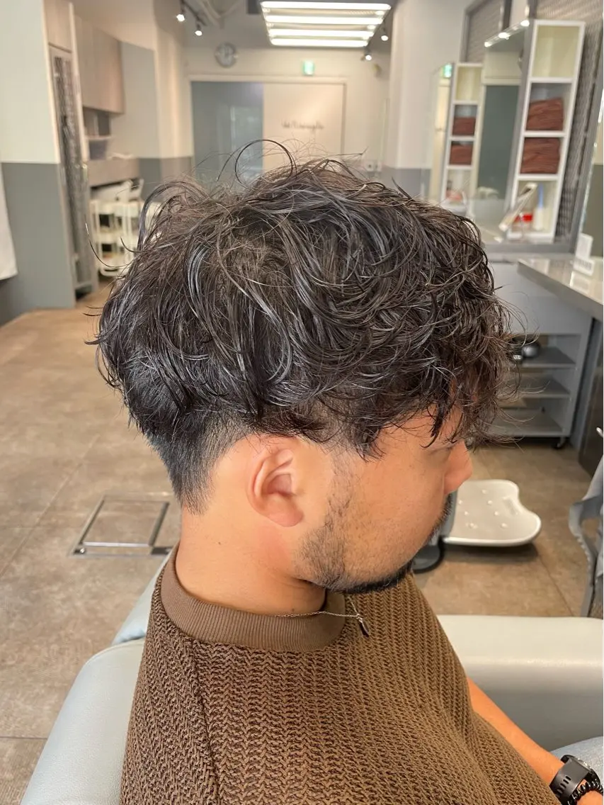 メンズ メンズパーマ メンズ特化美容師 ⭐️ヤマモトのヘアスタイル
