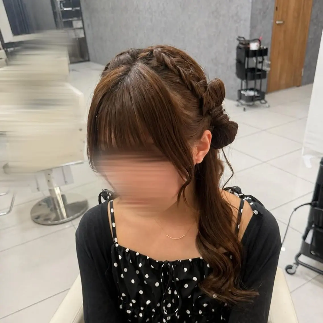 ヘアアレンジ ロング ヨシンモリ season ゆみのヘアスタイル