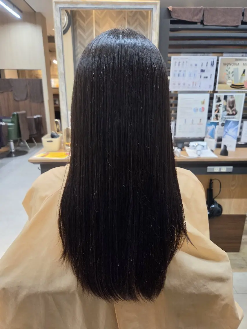 ロング ナカオ シュウヘイのヘアスタイル