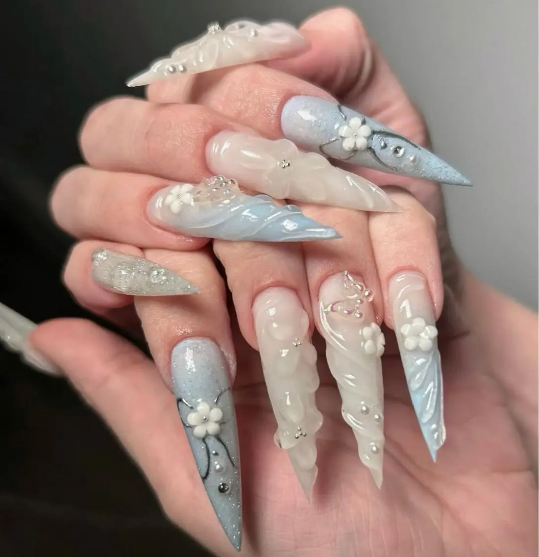 ネイル ジェルネイル 韓国ネイル 持ち込み シンプルネイル ワンホンネイル ハンドネイル 🎀Aura. Yurachanのネイルデザイン