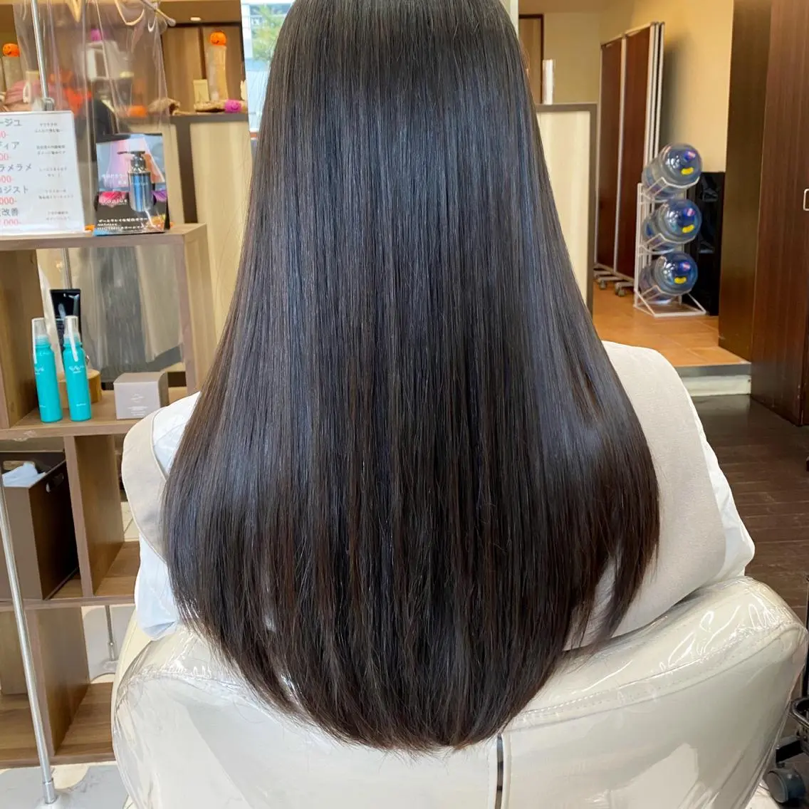 【💕人気NO2💕】今だけ12000円✨【縮毛矯正だけがしたい❗️】プレミアム縮毛矯正➕仕上げの写真