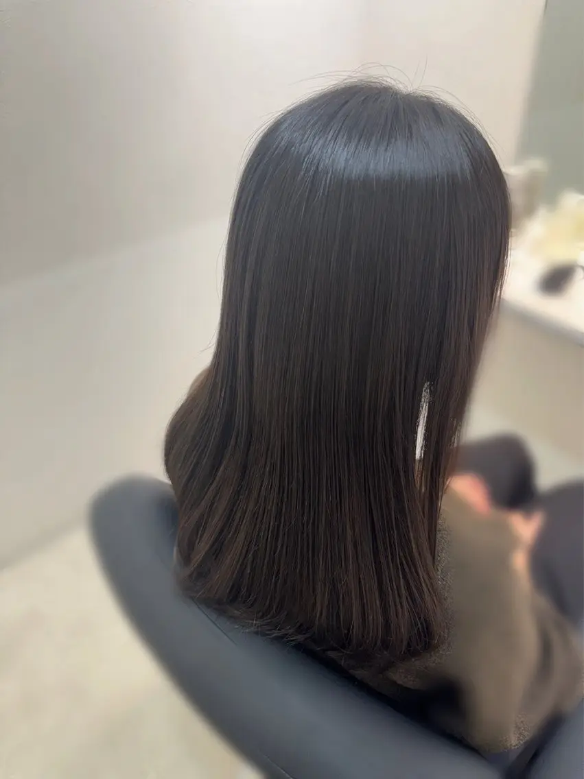 ロング 艶カラー/縮毛矯正 asukaのヘアスタイル