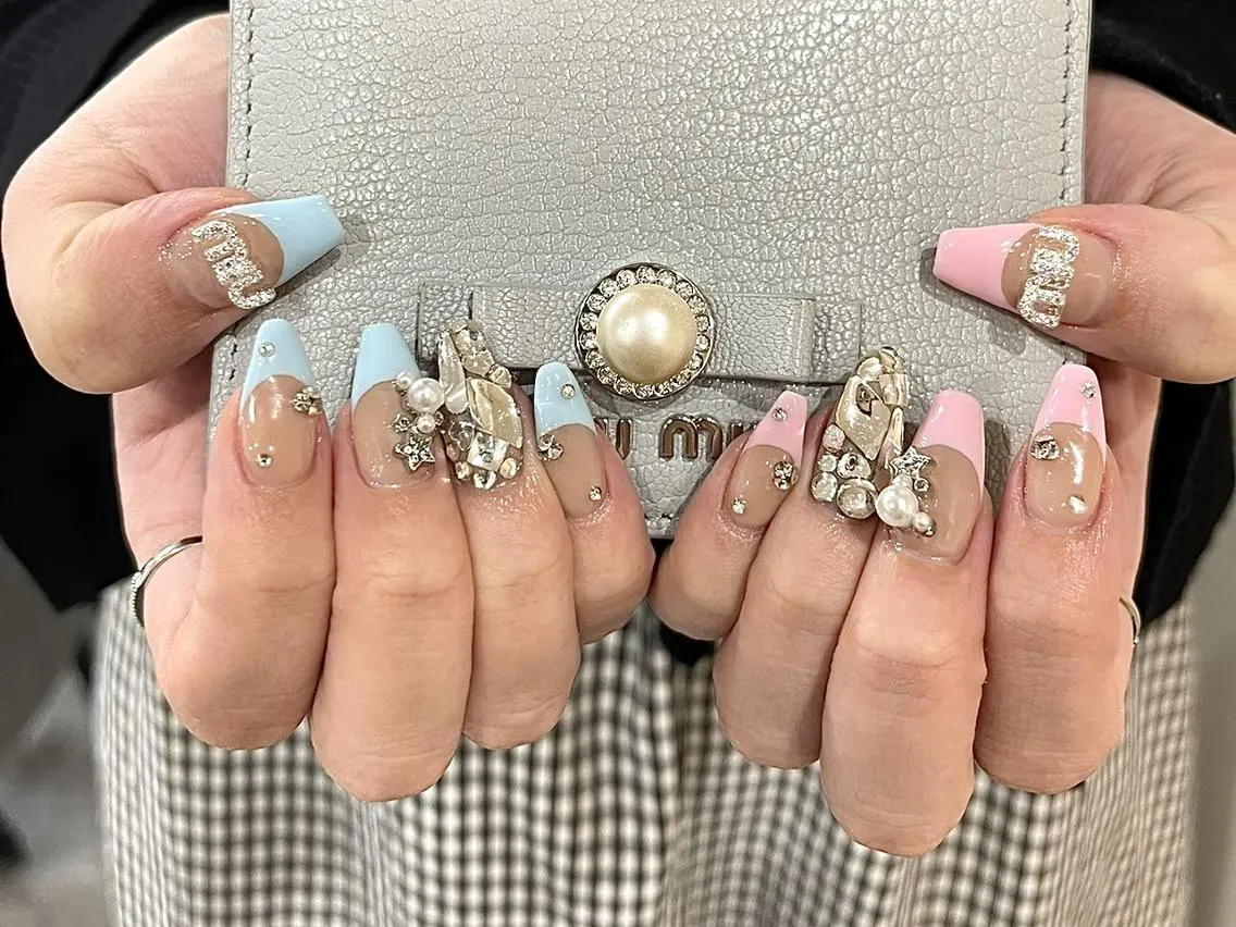 ネイル na🎀🎀na ちゅるちゅるのネイルデザイン