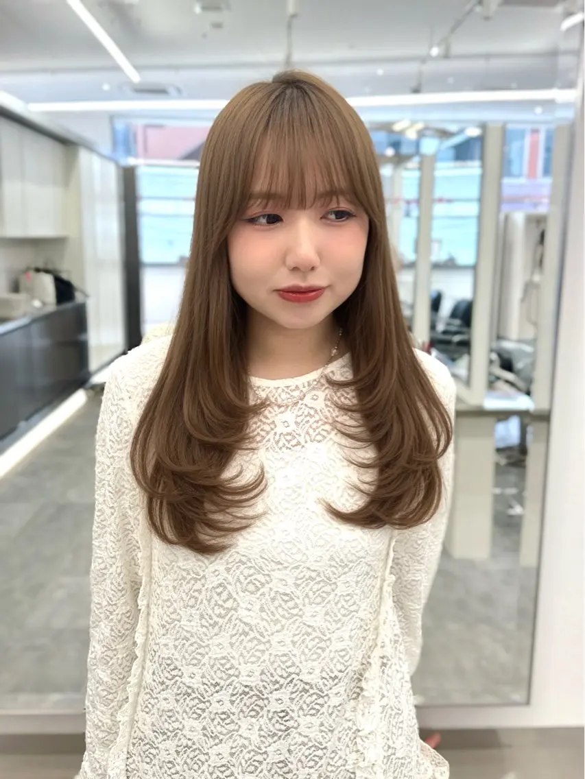 ロング カラー ♡ParveMix NANO♡のヘアスタイル