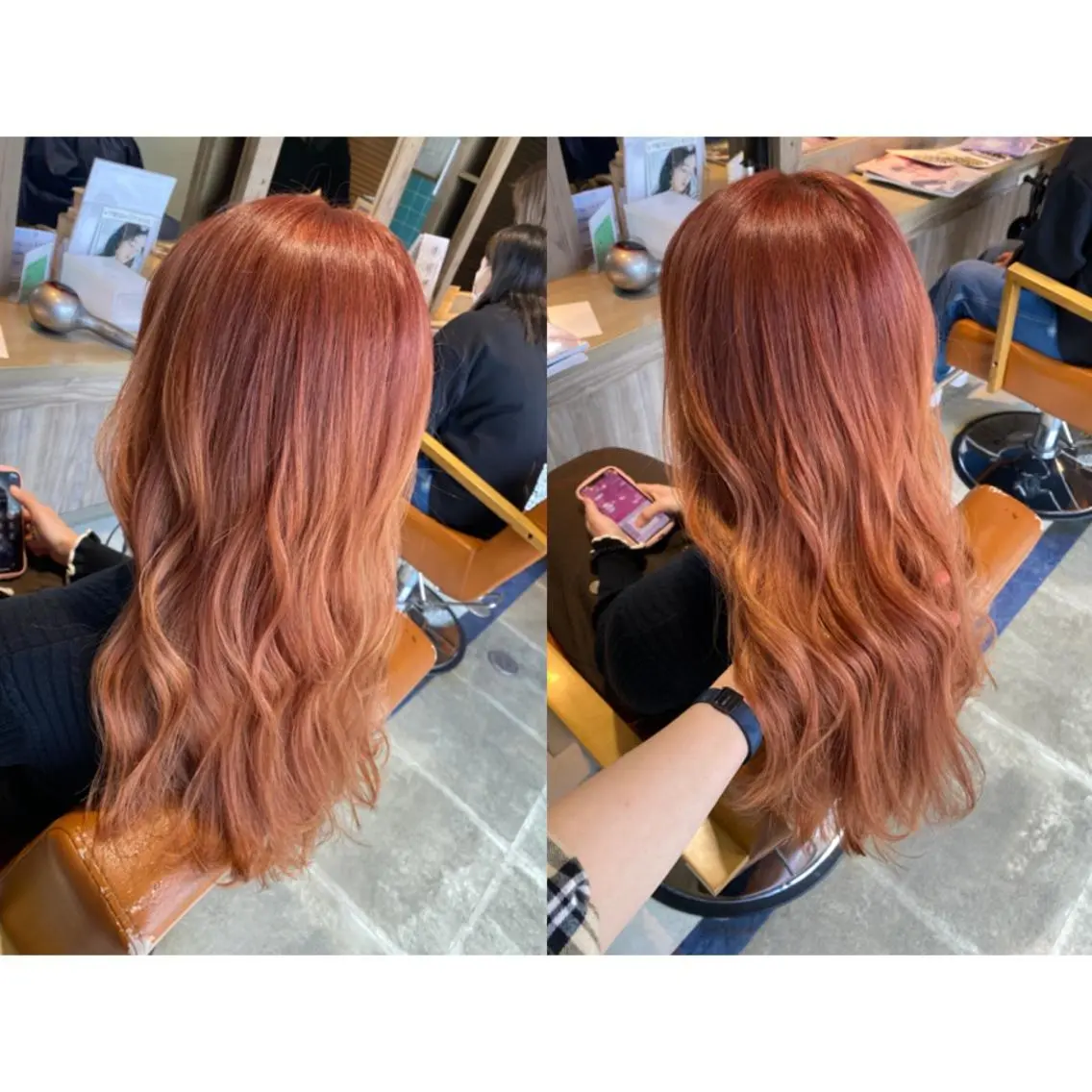 カラー カット ヘアカラー トリートメント 🩵盛れる顔周りヘア EMI🩵のヘアスタイル