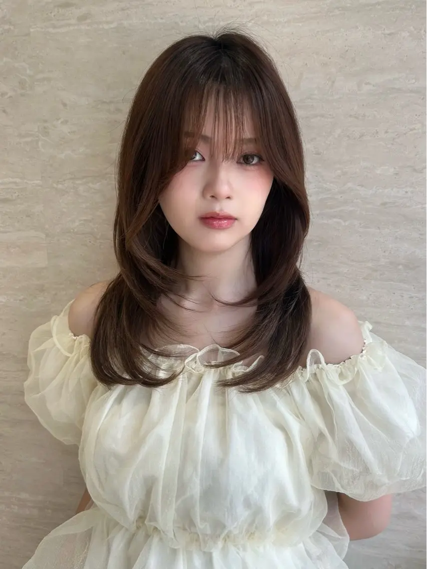 ミディアム PULSE ASAHIのヘアスタイル