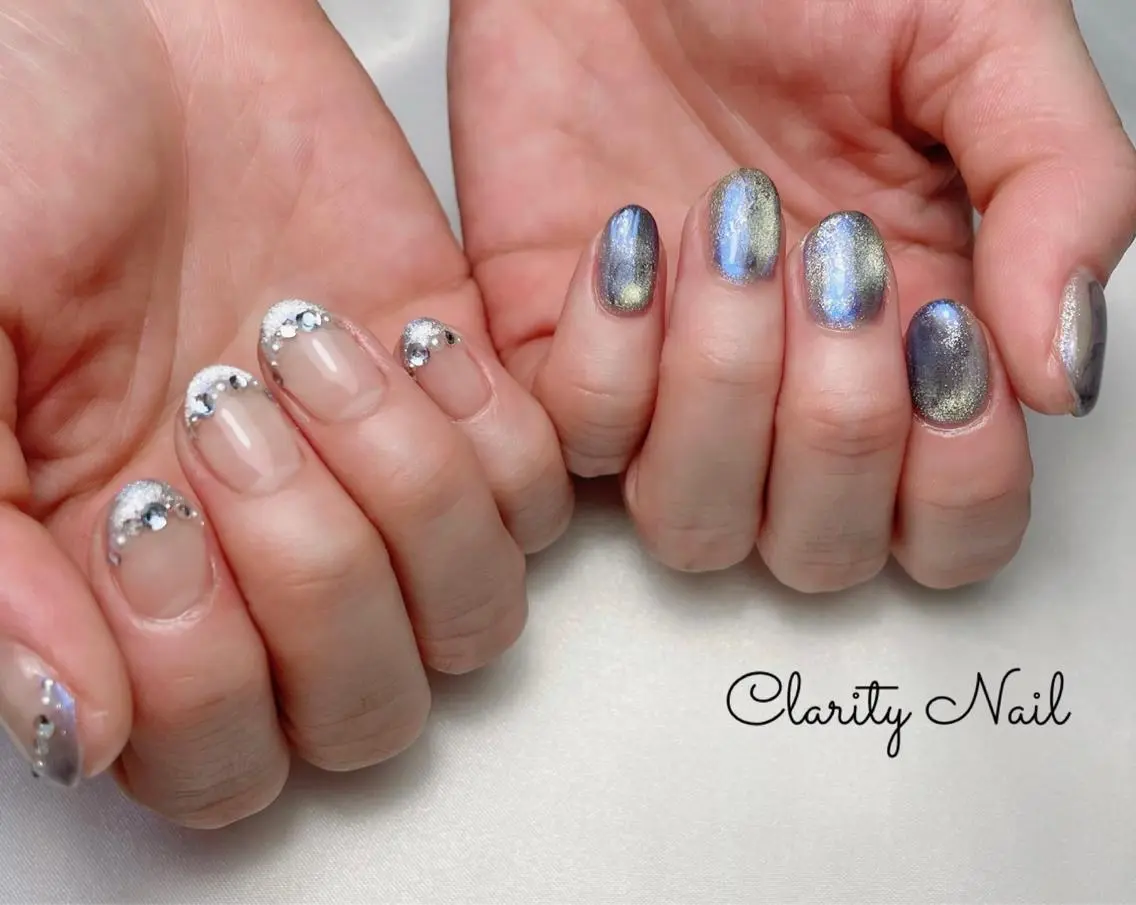 ネイル アートネイル 持ち込み ハンドネイル Clarity Nailのネイルデザイン