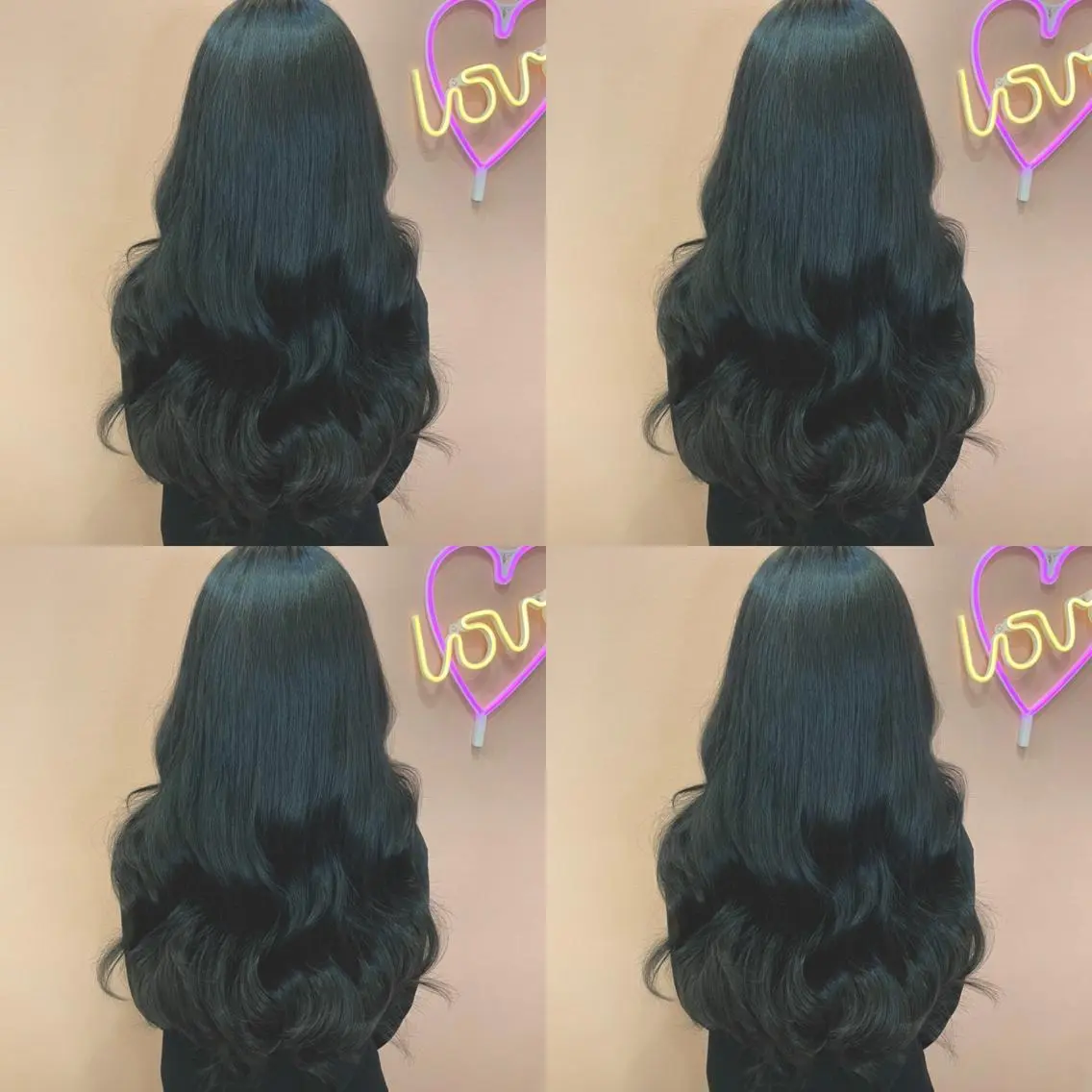 ロング カラー 黒髪 🌷MAYU 🌷のヘアスタイル