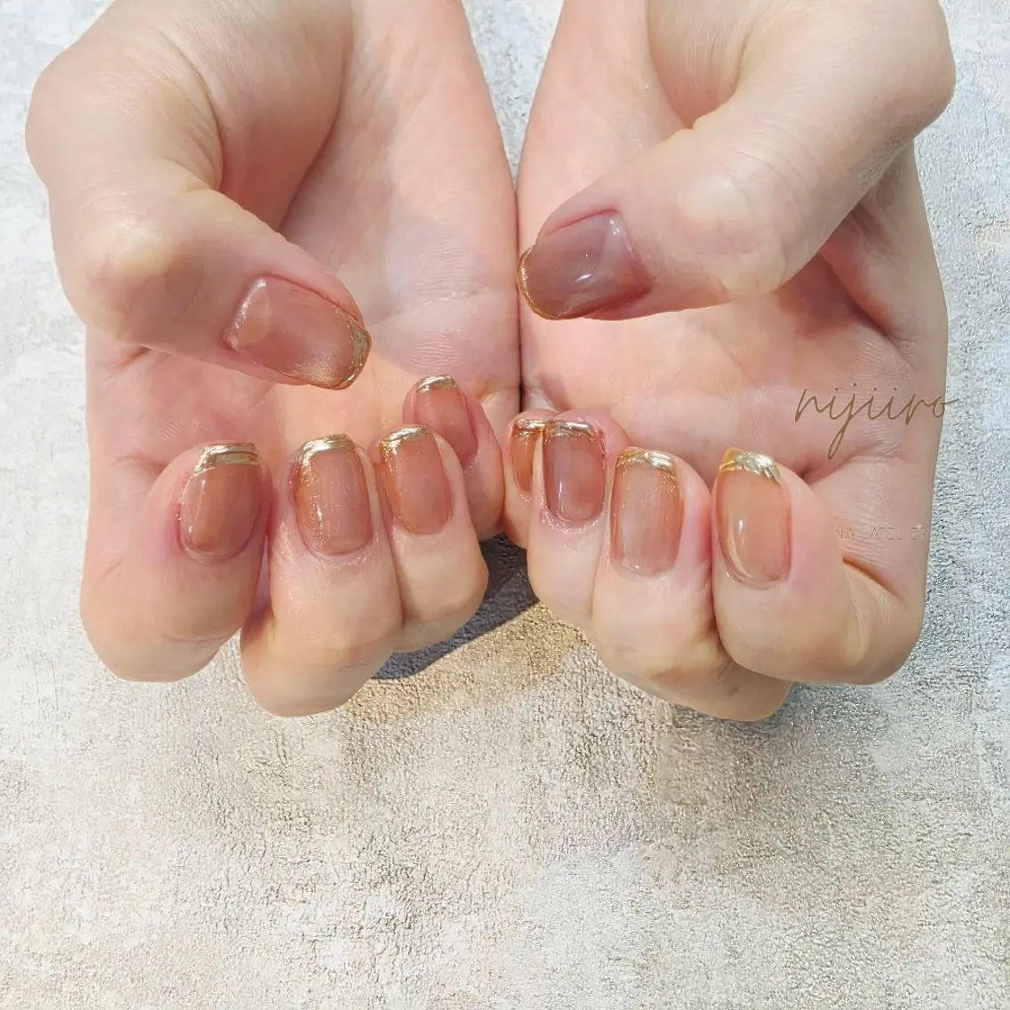 ネイル ハンドネイル nijiiro🌈 サトウのネイルデザイン