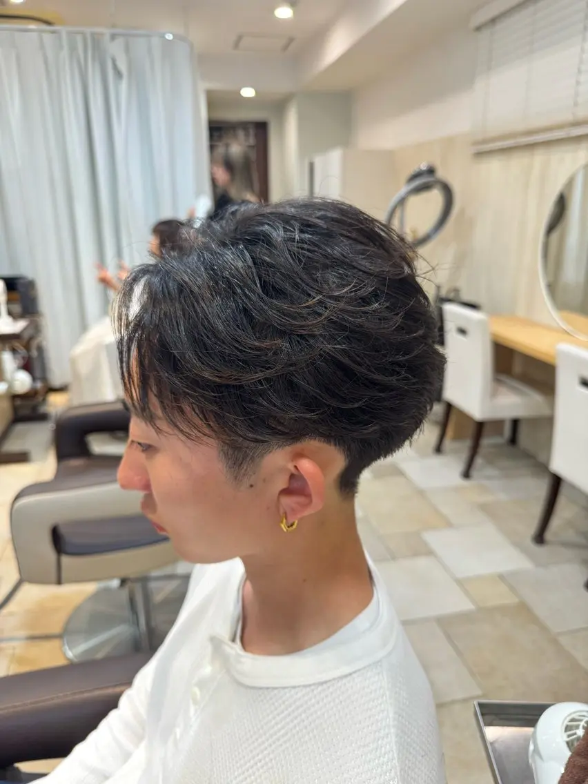 パーマ メンズ パーマ/縮毛矯正/ 店長 ・村田伊吹のヘアスタイル